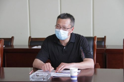“千名干部进千企”-襄阳市委巡察办主任刘明莅临XINGCAI.com重工